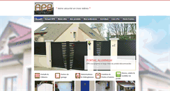 Desktop Screenshot of apb-france.com
