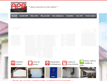 Tablet Screenshot of apb-france.com